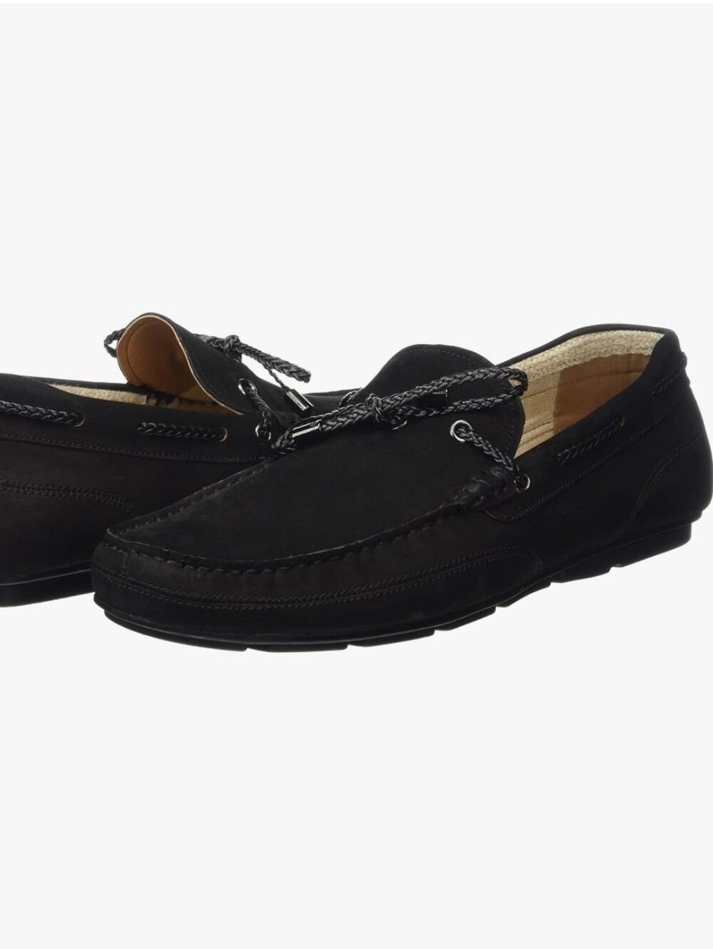 ALDO  Black Slip-On Driving Loafers Men's 9.5